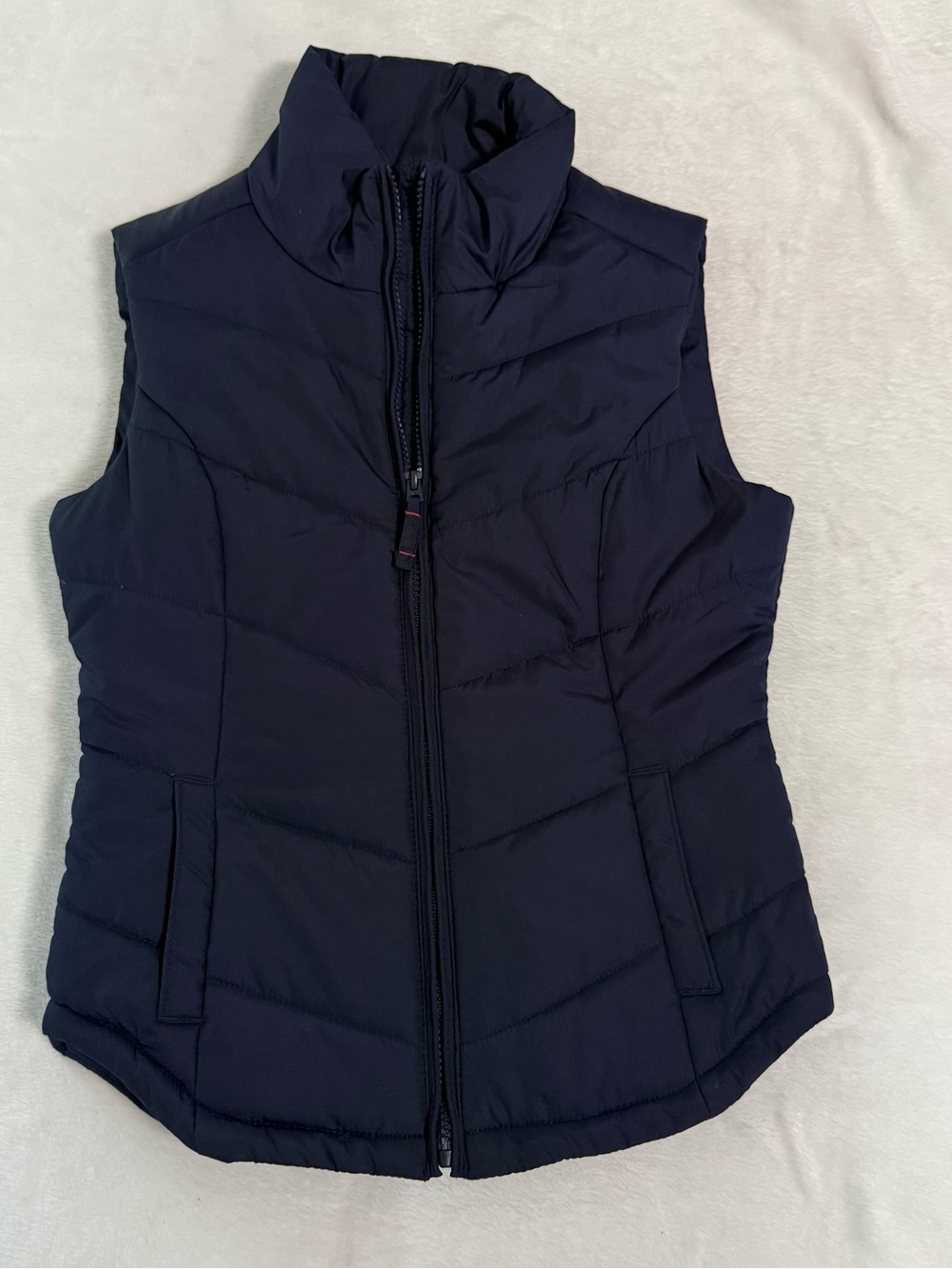 Aeropostale Black Jacket with Bright Red Lining